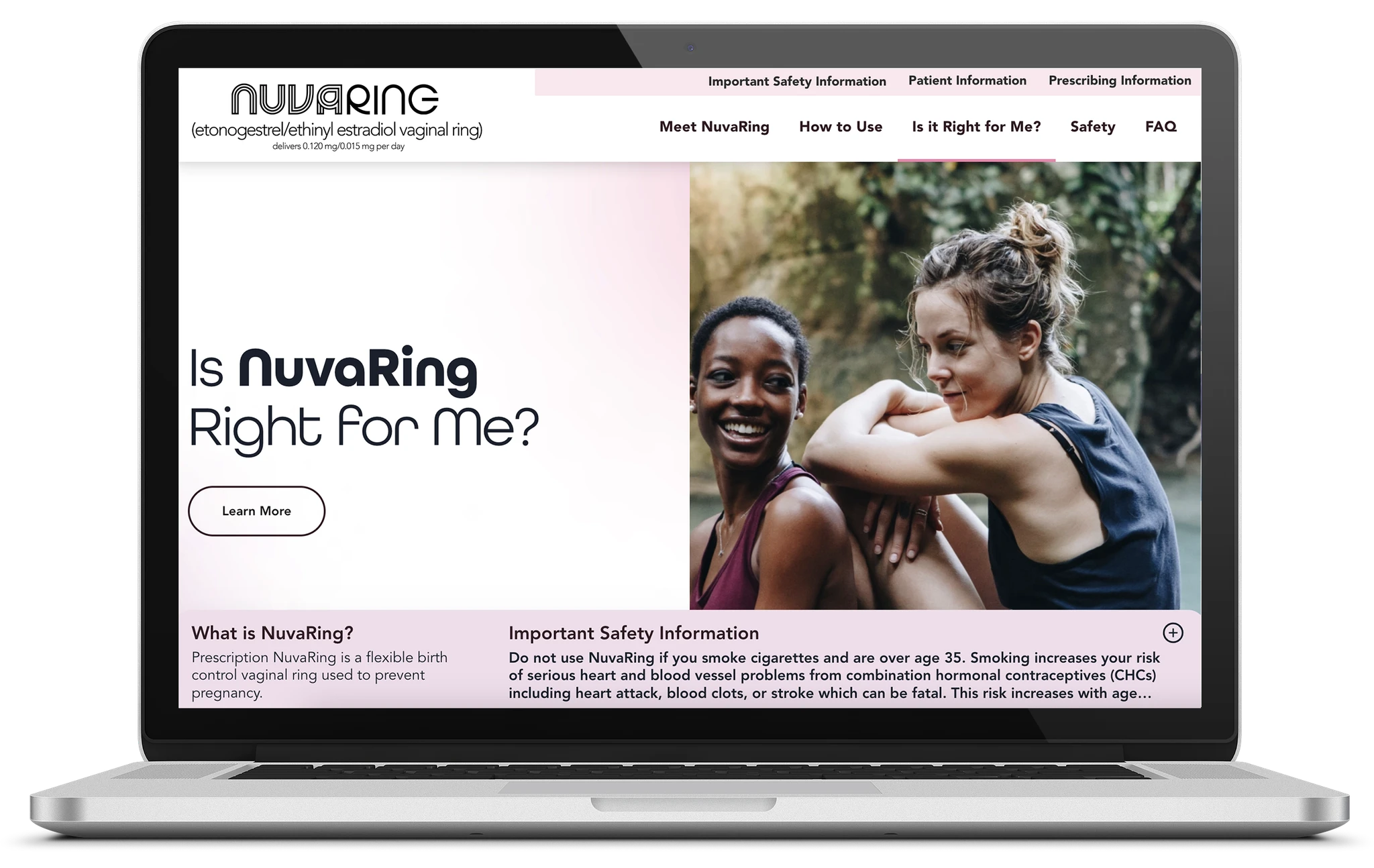 nuvaring laptop